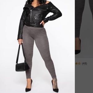 high rise leggings 🤍